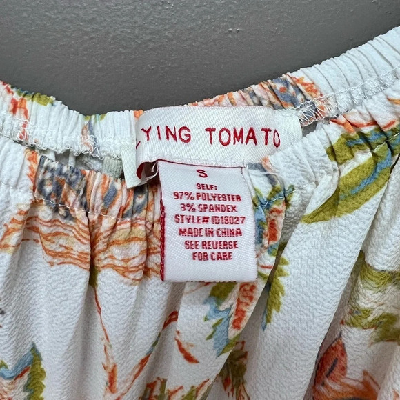 Floral Off The Shoulder Dress - Picture 3 of 4